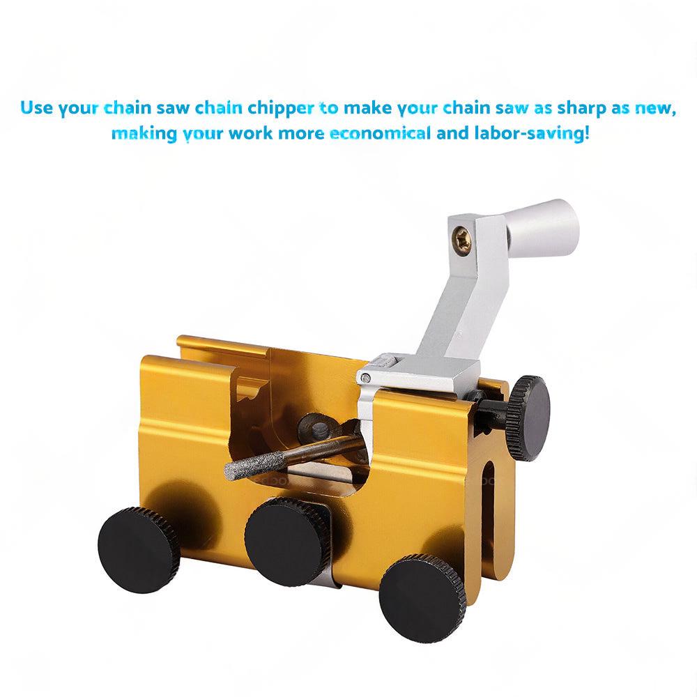 Portable Chainsaw Sharpener Jig Manual Chainsaw Sharpening with Sharpening Heads