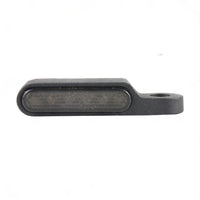 2X Black Motorcycle LED Mini Turn Signal Blinker Light Amber For Harley Davidson