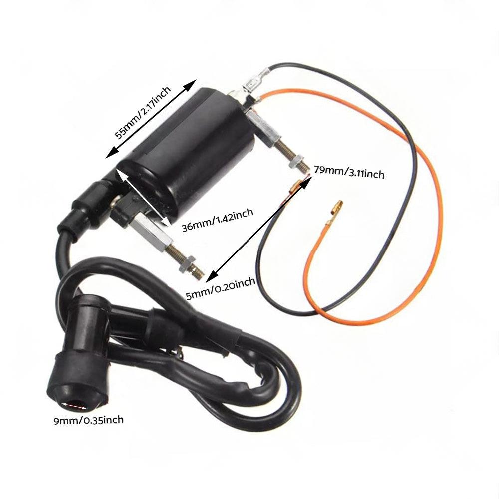 Ignition Coil Fit For Kawasaki BAYOU 300 KLF 300 KLF300C 1986-2004 ATV Quad Bike