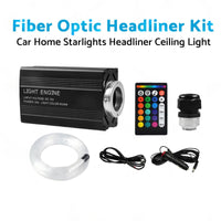 500PCS LED Fiber Optic Kit Car Home Starlights Headliner Ceiling Light w or Remote