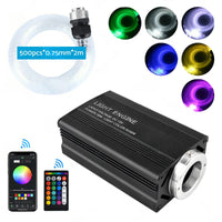 500PCS LED Fiber Optic Kit Car Home Starlights Headliner Ceiling Light w or Remote
