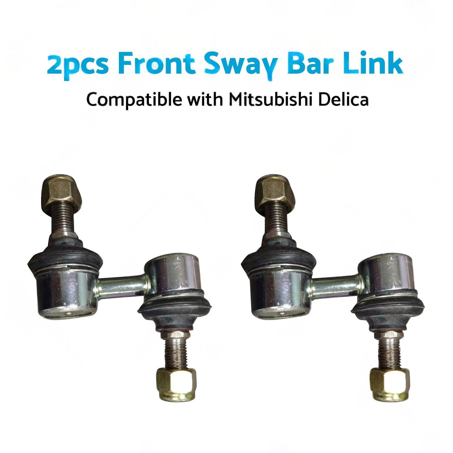2x Front Stabilizer Sway Bar Link Suitable For Mitsubishi Delica PD8W 1994-2004