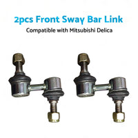 2x Front Stabilizer Sway Bar Link Suitable For Mitsubishi Delica PD8W 1994-2004