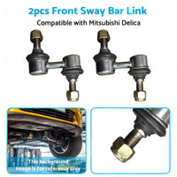 2x Front Stabilizer Sway Bar Link Suitable For Mitsubishi Delica PD8W 1994-2004