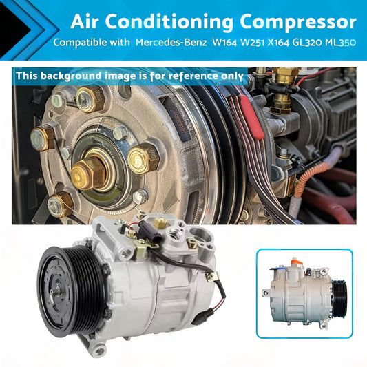 Air Conditioning Compressor Suitable for Mercedes-Benz GL320 W164 W251 X164