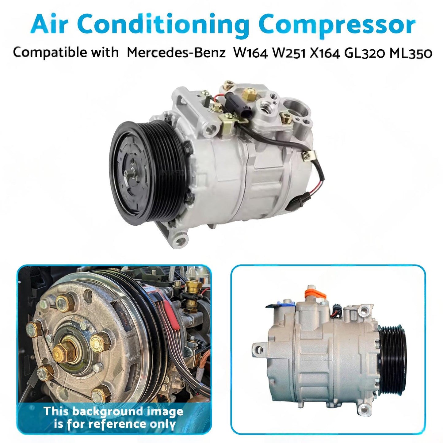 Air Conditioning Compressor Suitable for Mercedes-Benz GL320 W164 W251 X164