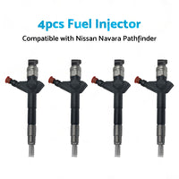 4x 095000-5650 Diesel Injector Suitable for Nissan Navara Pathfinder 095000-5655