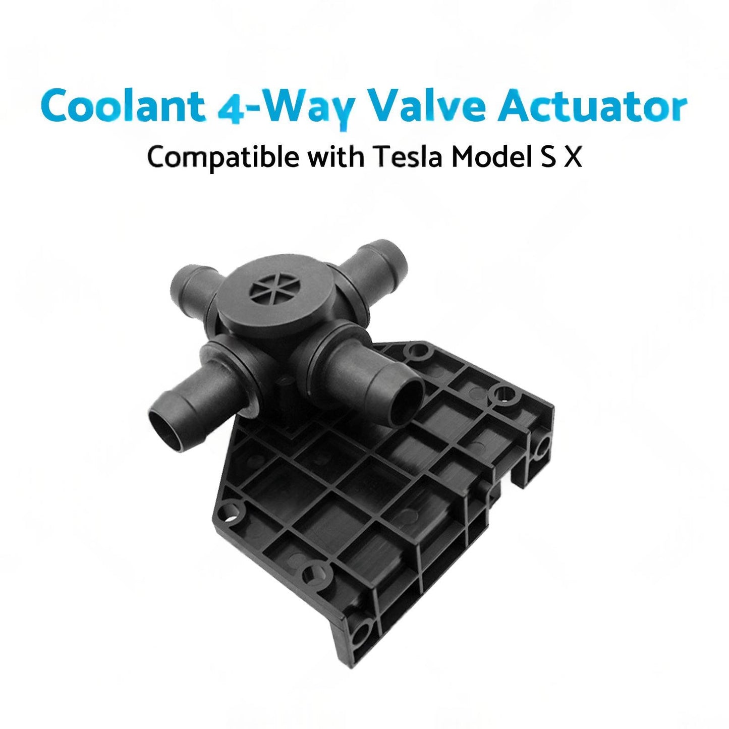 Coolant 4-Way Valve Actuator Suitable for 2012-2017 Tesla Model S X 6007370-00-B