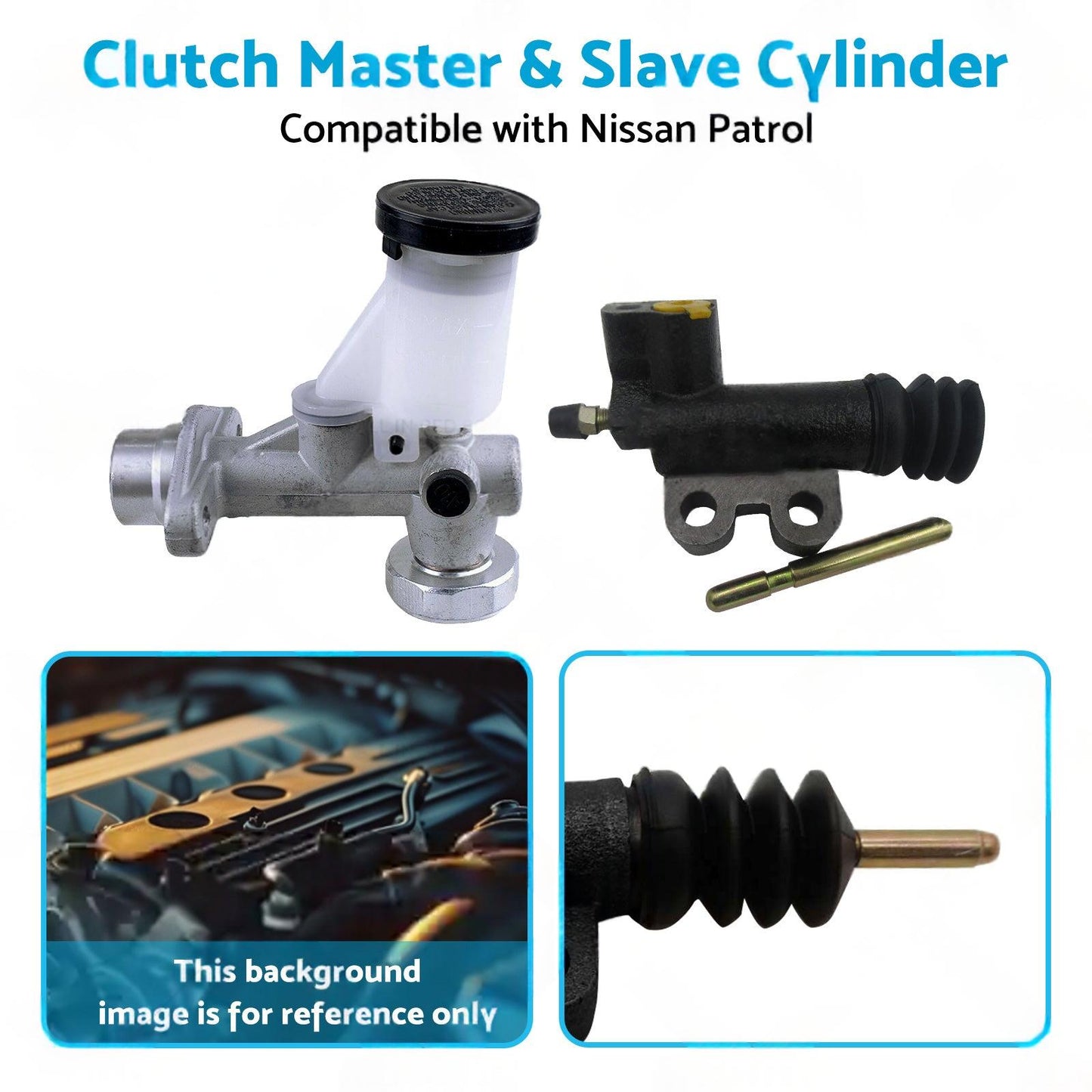 Clutch Slave, Master, and Booster Cylinder Suitable For Nissan Patrol GU Y61 4.2L