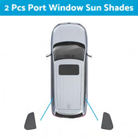Front & Rear Window Magnetic Mesh Sun Shade Suitable For Toyota Corolla Cross