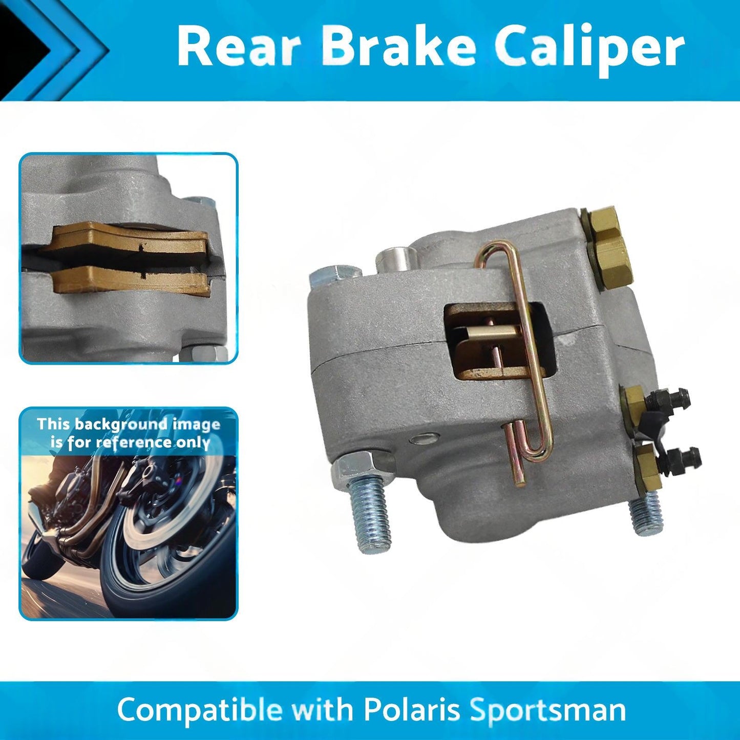 Rear Brake Caliper Suitable For Polaris Magnum 325 / Sportsman 335 / 400 / 500 1998-2002