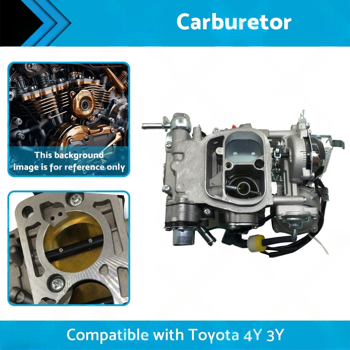 21100-73231 Carburetor Suitablefor Toyota 4Y 3Y Hiace Hilux Van 82-88 2110073230