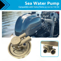 3812519 Raw Sea Impeller Water Pump For Volvo Penta 4. 3 5. 0 5. 7 V6 V8 21212799