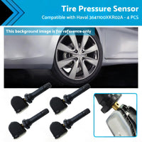 4x Tire Pressure Sensor Suitable For Haval F7 / Dargo / H9 / Jolion 3641100-XKR02A