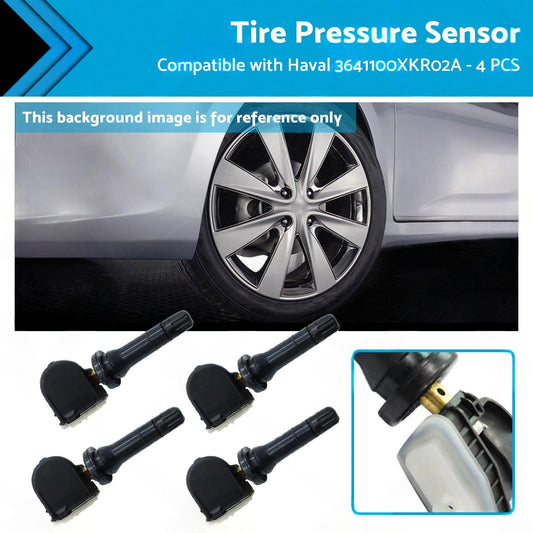 4x Tire Pressure Sensor Suitable For Haval F7 / Dargo / H9 / Jolion 3641100-XKR02A