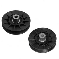 Belt with V-Idler Pulley & Flat Idler Pulley Suitable For Husqvarna LS / XLS / GTH / LGT Models