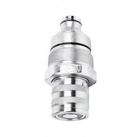 Female Hydraulic Coupler Flat-Faced Quick Connect 48mm Suitable For Bobcat 7246802 FFH