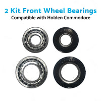 2 Kit Front Wheel Bearings Suitable for Holden HQ-WB Commodore VB VC VH VK VL VN