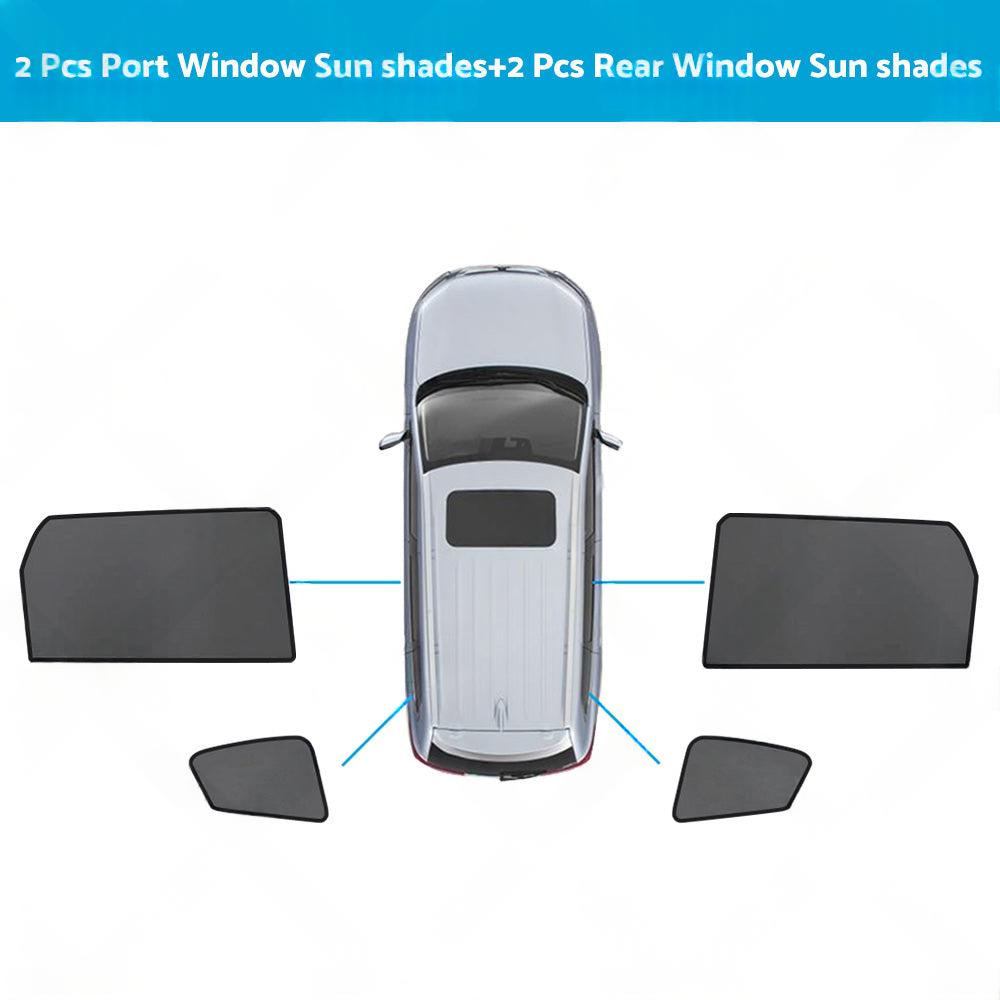Rear Car Window Magnetic Sun Shade Mesh Suitable For LDV D90 2017-2023