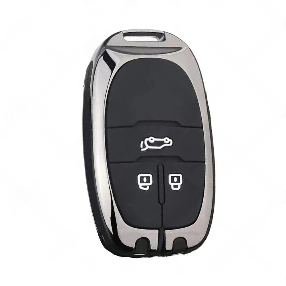 Zinc Alloy Remote Key Fob Case Cover Shell Suitable For LDV D90 3-Button Key Fob
