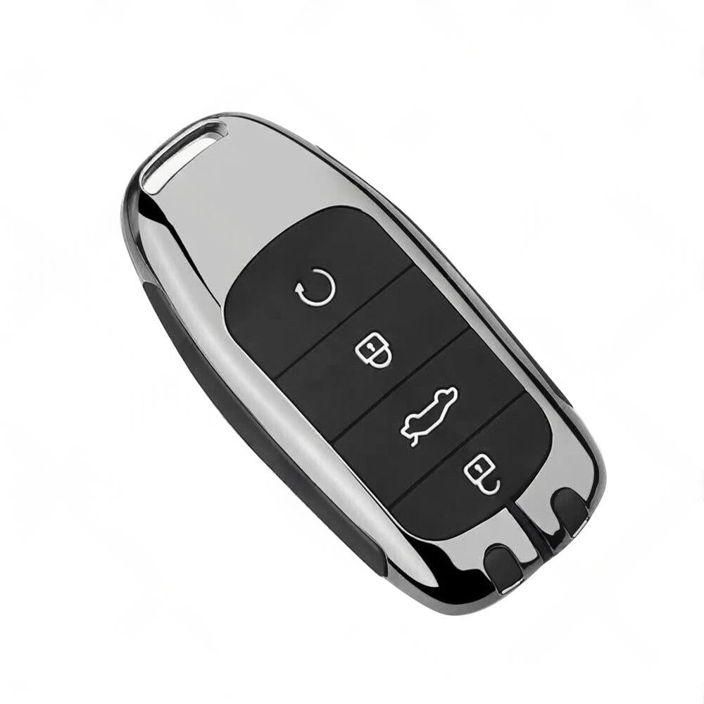 Zinc Alloy Remote Key Fob Case Cover Shell Black Suitable For Chery Omoda 5