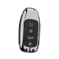 Zinc Alloy Remote Key Fob Case Cover Shell Black Suitable For Chery Omoda 5