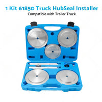 61850 Truck Hub Seal Installer Kit Fit Class 7 and Class 8 Road Trucks Trailers