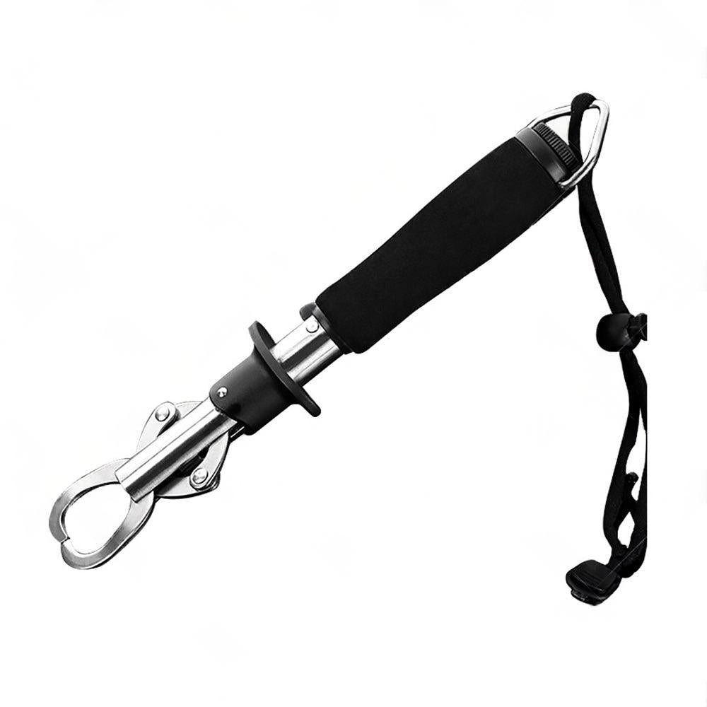 Stainless Steel Fish Lip Grabber Gripper Fishing Tool Grip Tackle Scale 30KG
