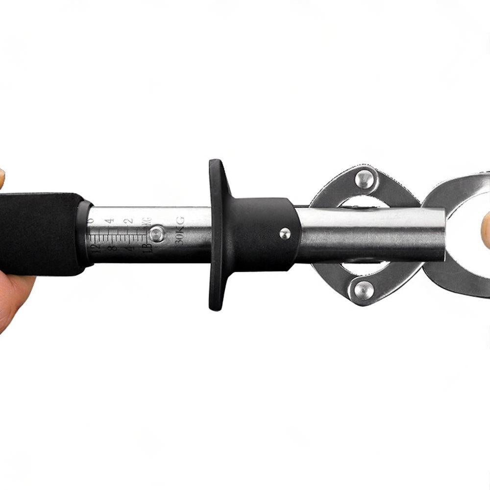 Stainless Steel Fish Lip Grabber Gripper Fishing Tool Grip Tackle Scale 30KG