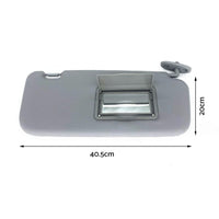 Sun Visor With Clips Front Left Right Side Suitable for Hyundai Getz