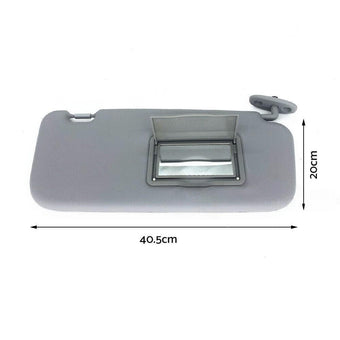 compare product Sun Visor With Clips Front Left Right Side Suitable for Hyundai Getz