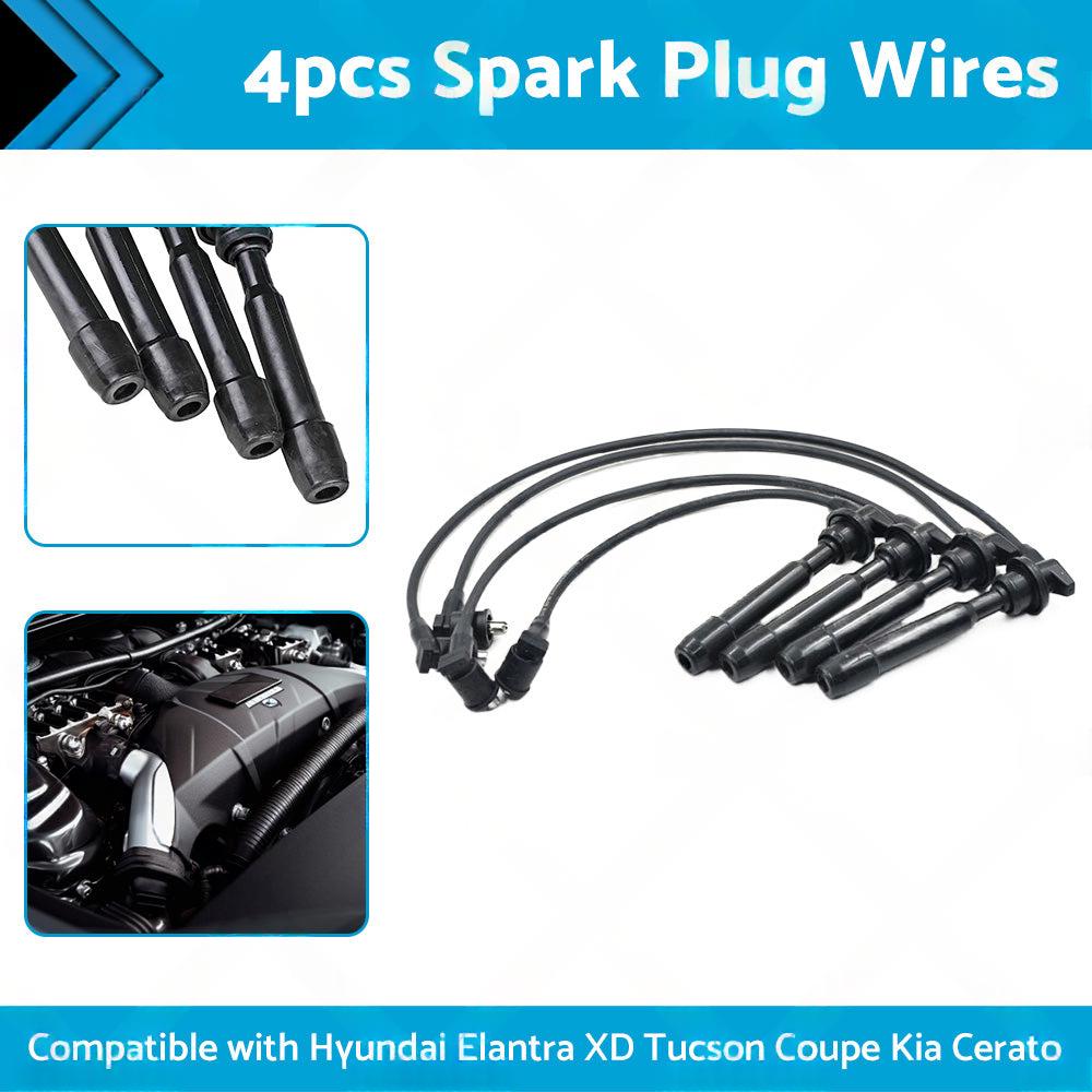 Spark Plug Wire Ignition Lead Suitable for Hyundai Elantra Tucson Coupe Cerato