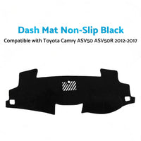 Non-Slip Dash Mat Suitable For Toyota Camry ASV50 ASV50R 12-17 Dashboard Cover