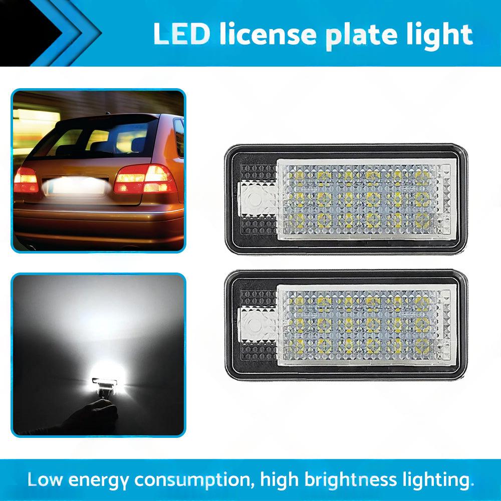 Suitable For Audi A3 A4 S4 B6 B7 LED License Number Plate Light Error Free Units