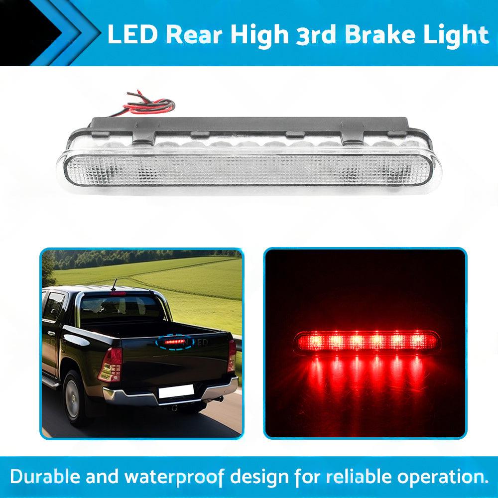 1x LED Rear High 3rd Brake Light Clear Suitable For Toyota Hilux VIGO SR5 04-15