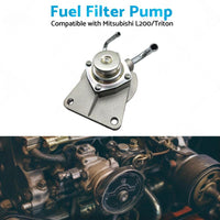 Diesel Fuel Filter Primer Pump Suitable For Mitsubishi Triton ML MN 2. 5L 05-15