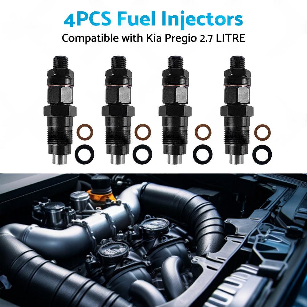4PCS Diesel Fuel Injectors Suitable For Kia Pregio 2. 7L 105078-0140