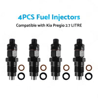 4PCS Diesel Fuel Injectors Suitable For Kia Pregio 2. 7L 105078-0140