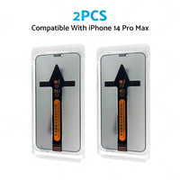 2PCS Screen Protector Privacy Tempered Glass Suitable For iPhone 14 Pro/ Max