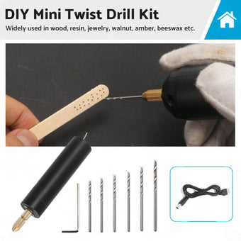 compare product Mini Electric Hand Drill USB Hole Punch DIY Small Jewelry Portable Grinding Tool