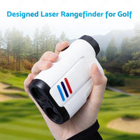 600M Laser Golf Range Finder with Slope Compensation Flagpole Lock