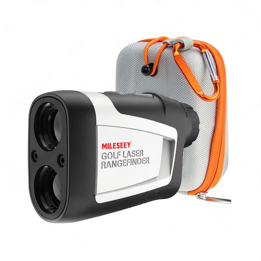 Mileseey 600M Golf Laser Range Finder with Slope On Off Flagpole Lock Vibration