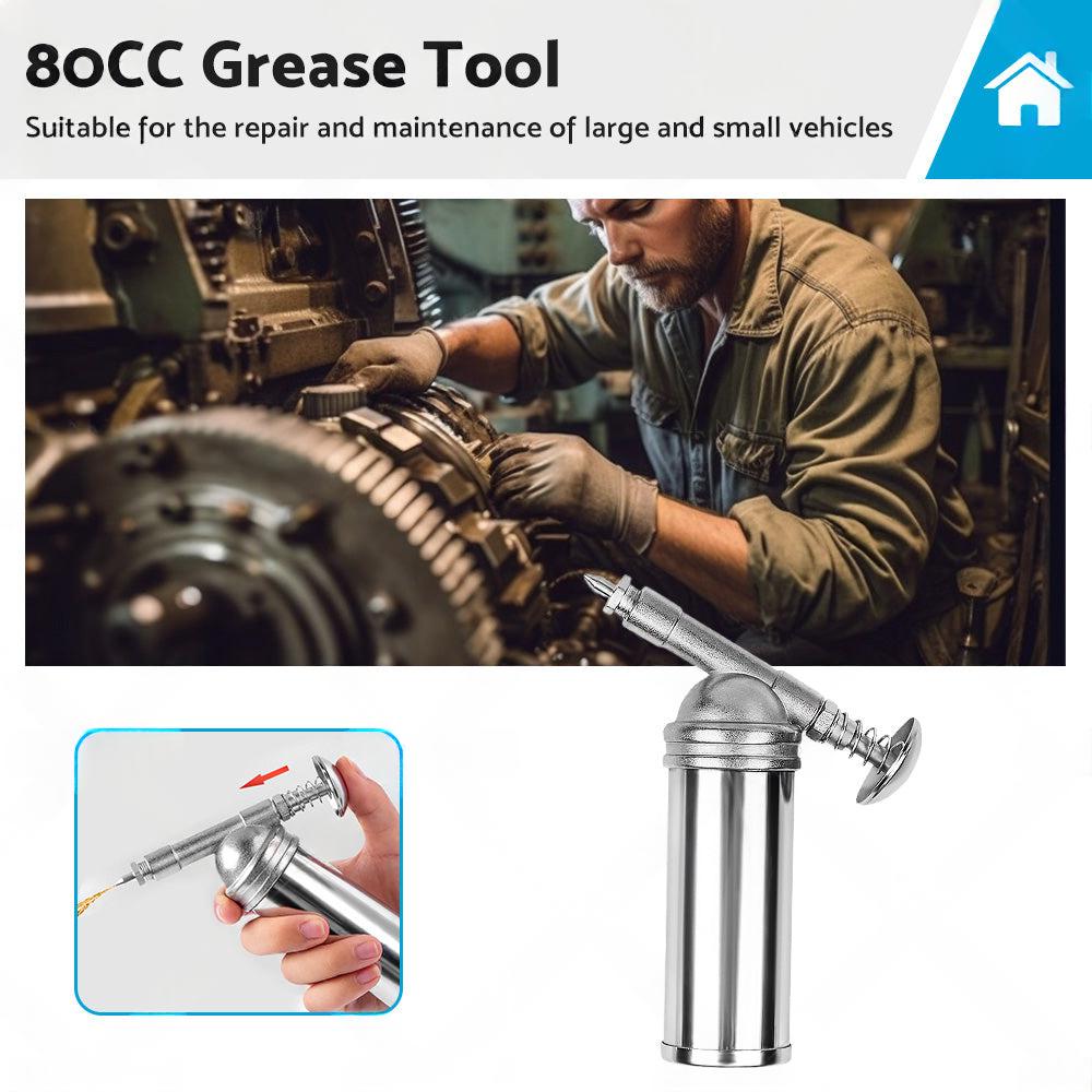 Metal Grease Gun For Chainsaw Chain Bar Sprocket Nose  and  Brushcutter Head Bearing