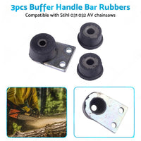 3PCS Buffer Handle Bar Rubber Suitable for Stihl 031 032 AV Chainsaw