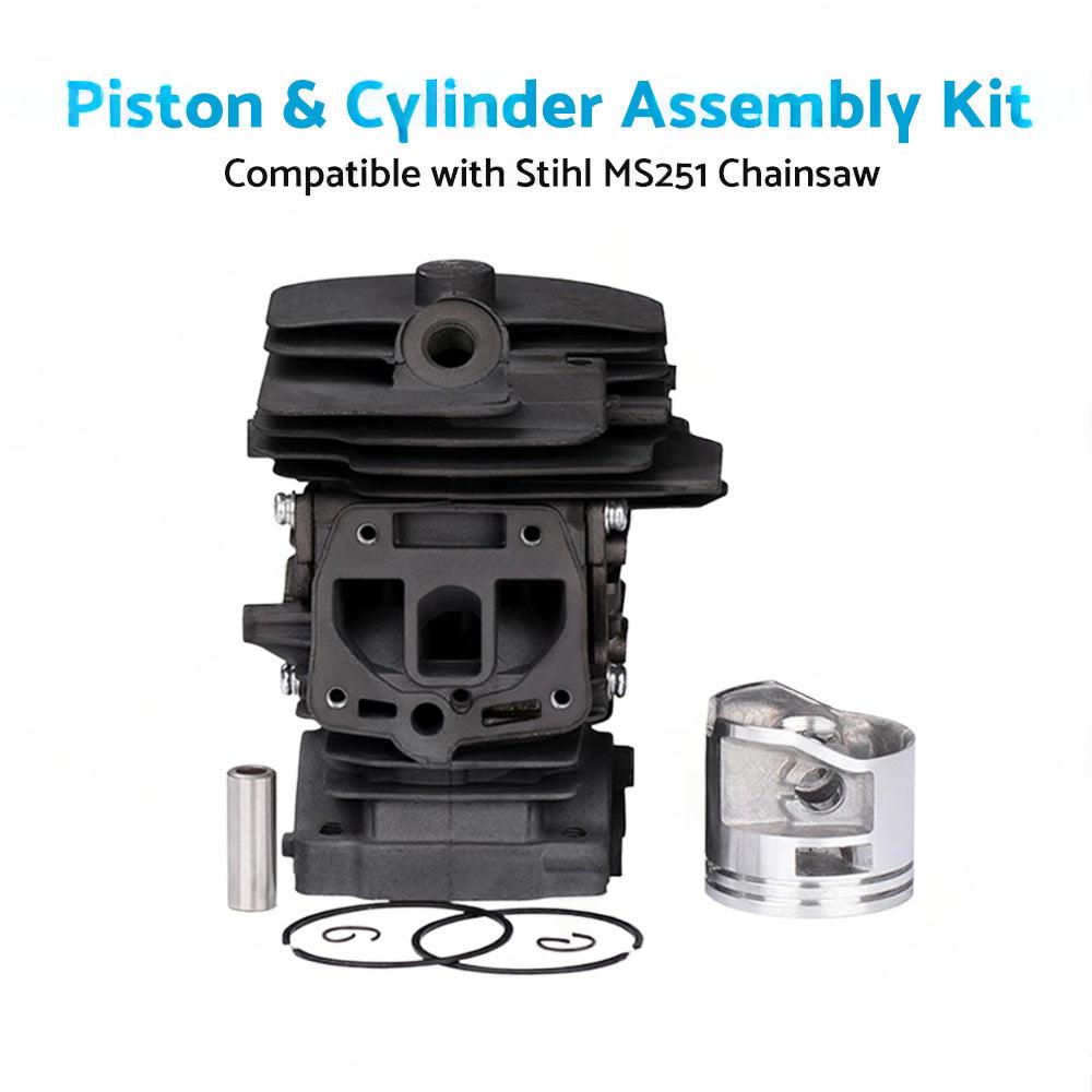 Piston  and  Cylinder Kit 44mm 1143 020 1207 Suitable For Stihl MS251 Chainsaw