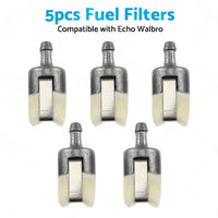 5PCS Fuel Filter Suitable for Homelite Echo Husqvarna Stihl Pouland Chainsaw