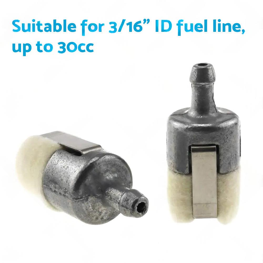 5PCS Fuel Filter Suitable for Homelite Echo Husqvarna Stihl Pouland Chainsaw