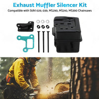Exhaust Muffler Silencer Suitable For Stihl MS290 MS310 MS390 029 039 Chainsaw