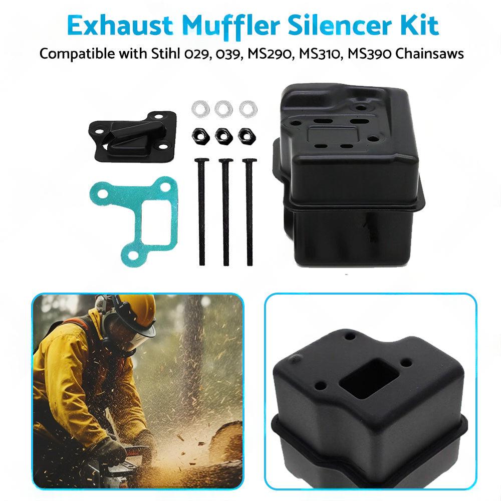 Exhaust Muffler Silencer Suitable For Stihl MS290 MS310 MS390 029 039 Chainsaw