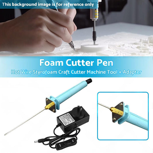 Foam Cutting Pen Hot Wire Styrofoam Craft Cutter Machine Tool  Adapter AU